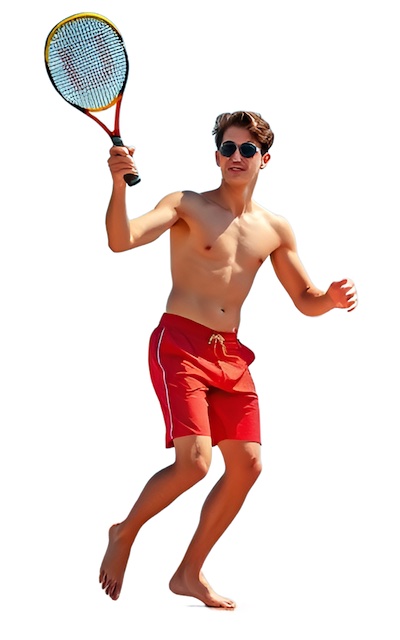 Beachtennisspeler