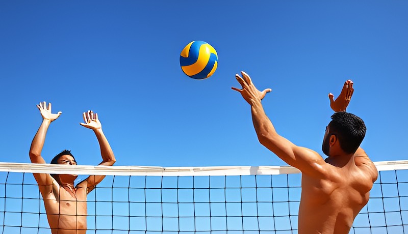 Voorbeeld Beachvolley